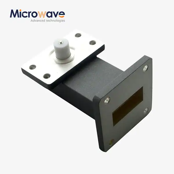 Right Angle Waveguide to Microstrip Adapter